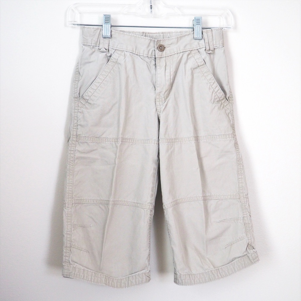 LANDS END Khaki Cargo Shorts
